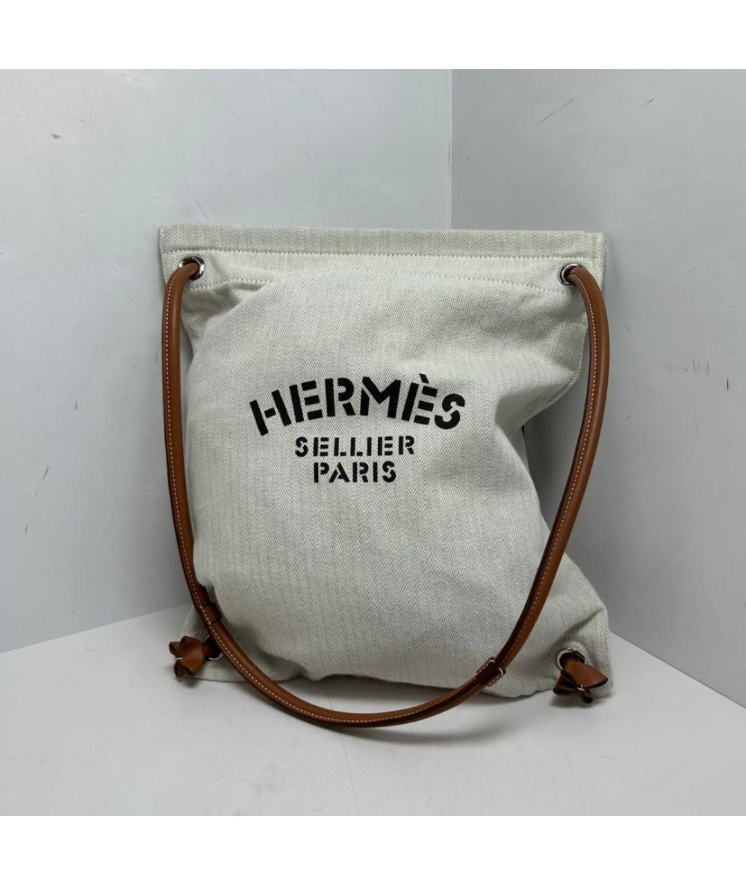 HERMES Серая сумка через плечо, фото 10