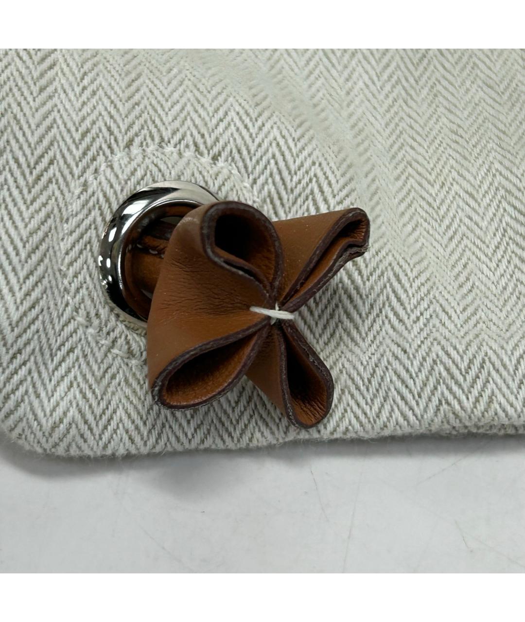 HERMES Серая сумка через плечо, фото 3