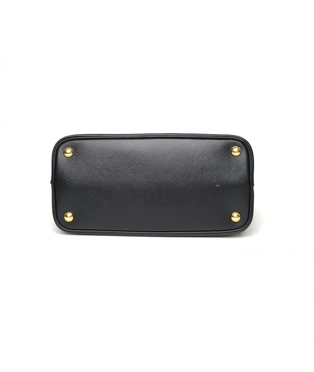 PRADA Черная кожаная сумка через плечо, фото 6