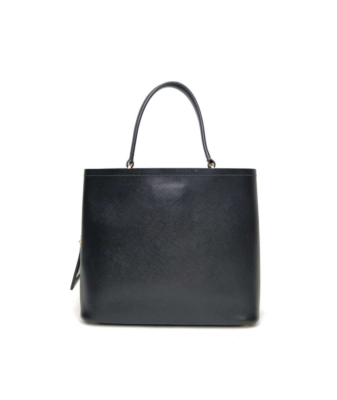 PRADA Черная кожаная сумка через плечо, фото 4