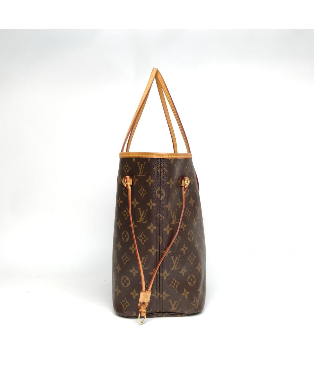 LOUIS VUITTON Коричневая сумка с короткими ручками, фото 3