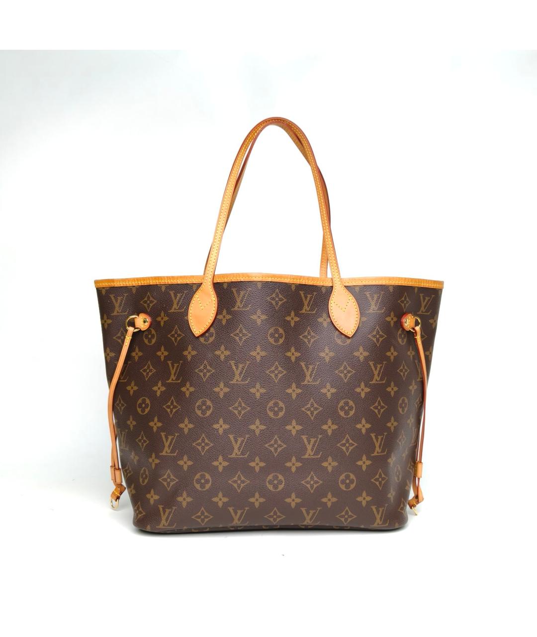 LOUIS VUITTON Коричневая сумка с короткими ручками, фото 4