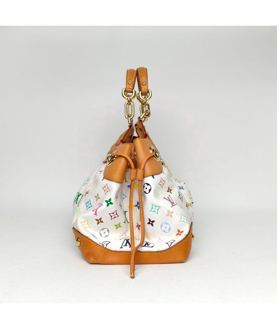 LOUIS VUITTON Белая сумка с короткими ручками, фото 5