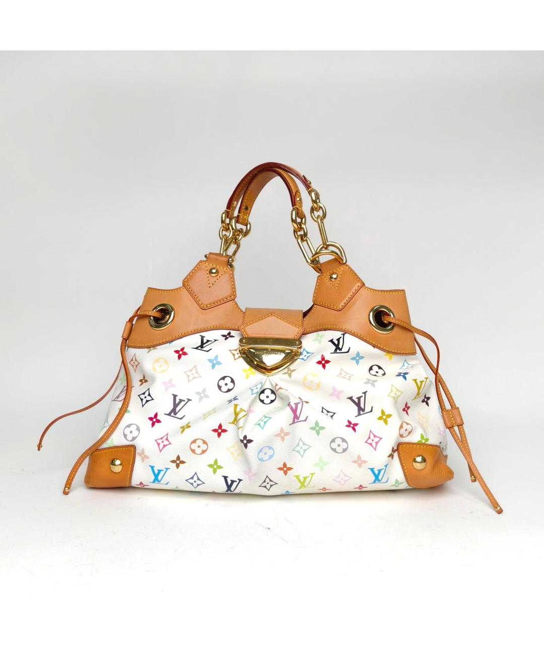 LOUIS VUITTON Белая сумка с короткими ручками, фото 2