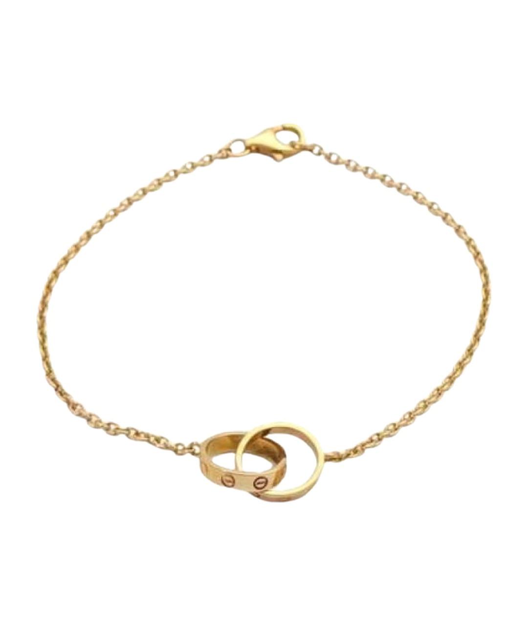 CARTIER Золотой браслет из желтого золота, фото 1