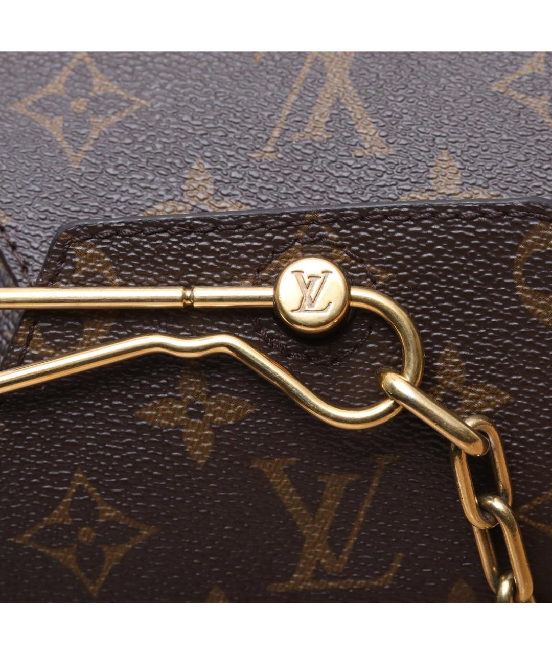 LOUIS VUITTON Коричневая сумка через плечо, фото 7