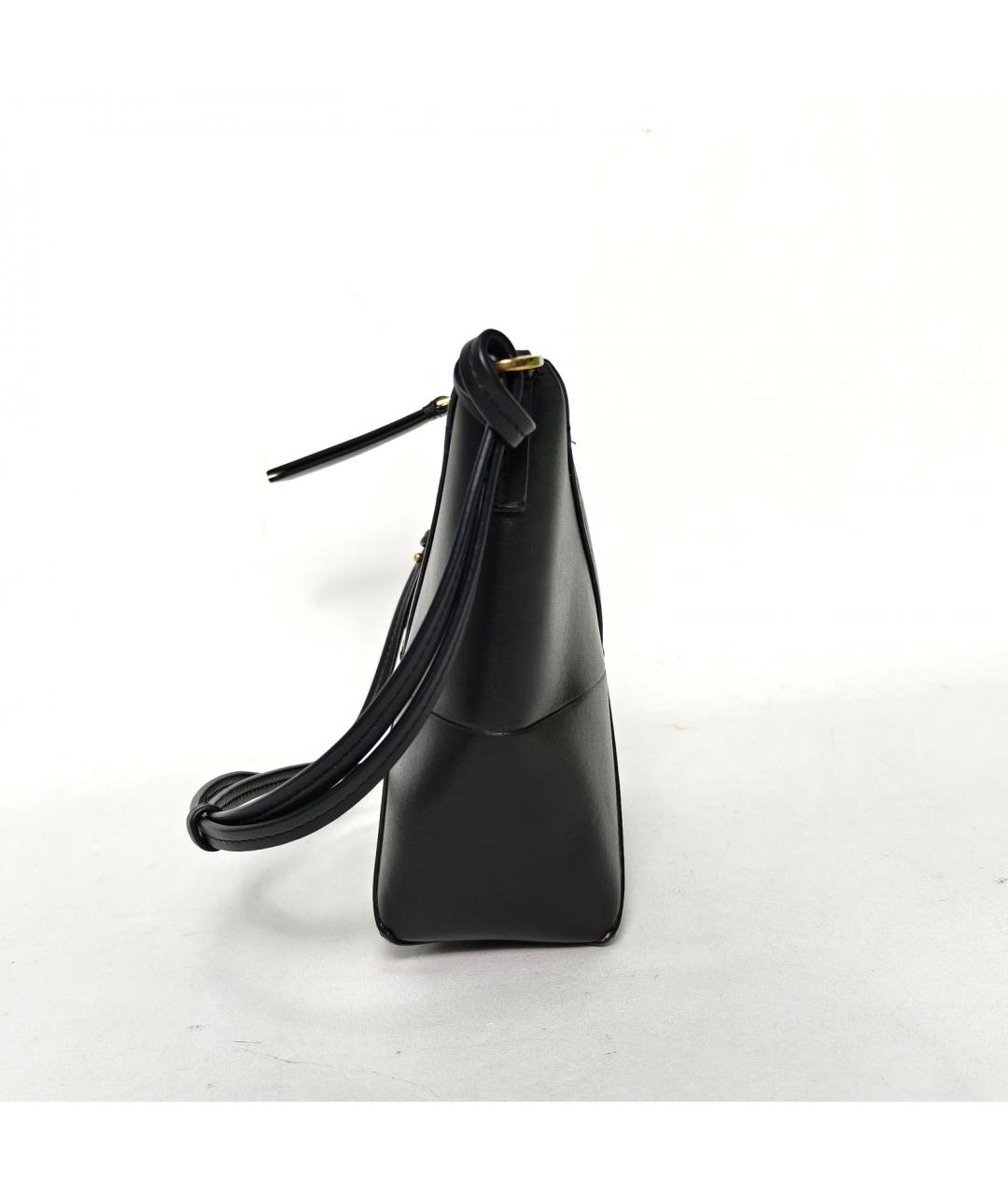 LOEWE Черная кожаная сумка через плечо, фото 3