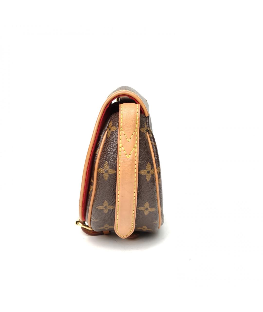 LOUIS VUITTON Коричневая сумка через плечо, фото 3