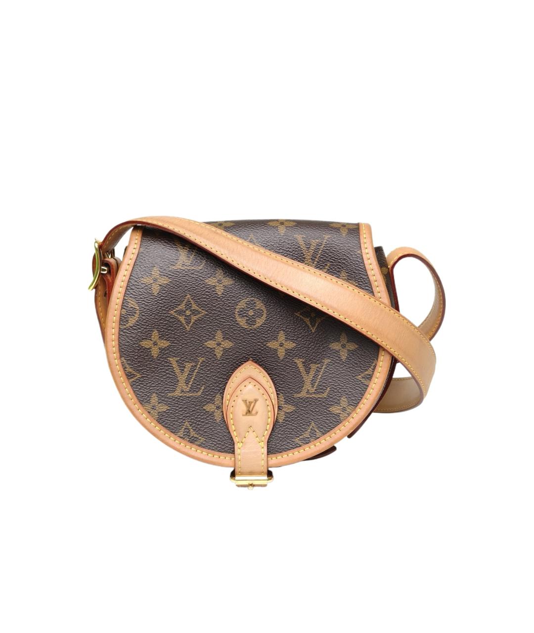 LOUIS VUITTON Коричневая сумка через плечо, фото 9