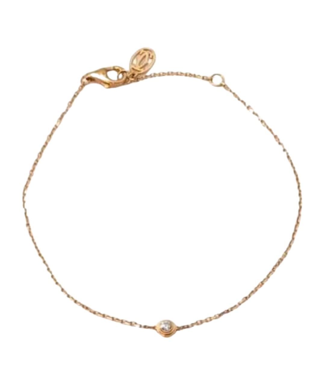 CARTIER Золотой браслет из желтого золота, фото 1