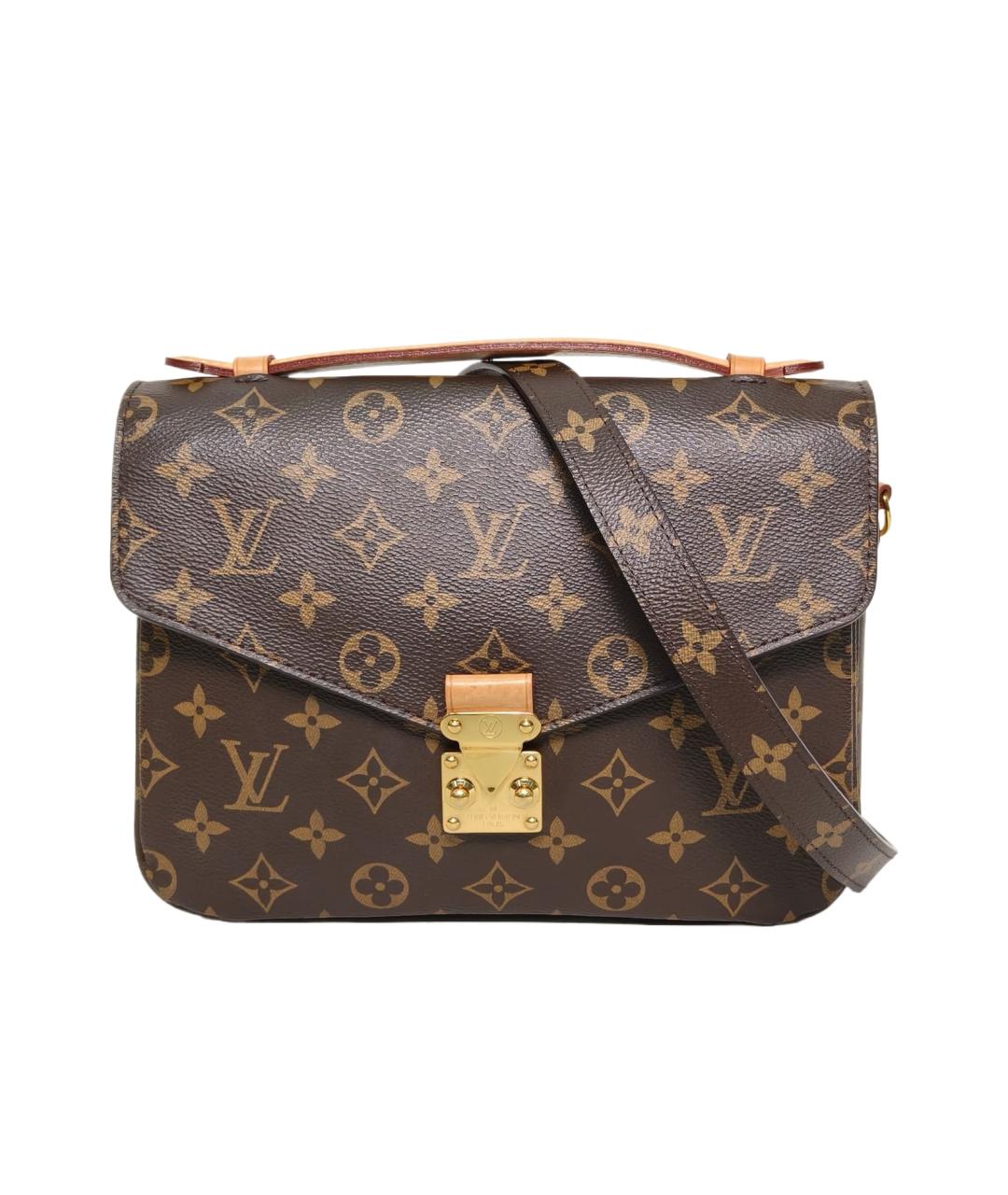 LOUIS VUITTON Коричневая сумка через плечо, фото 9