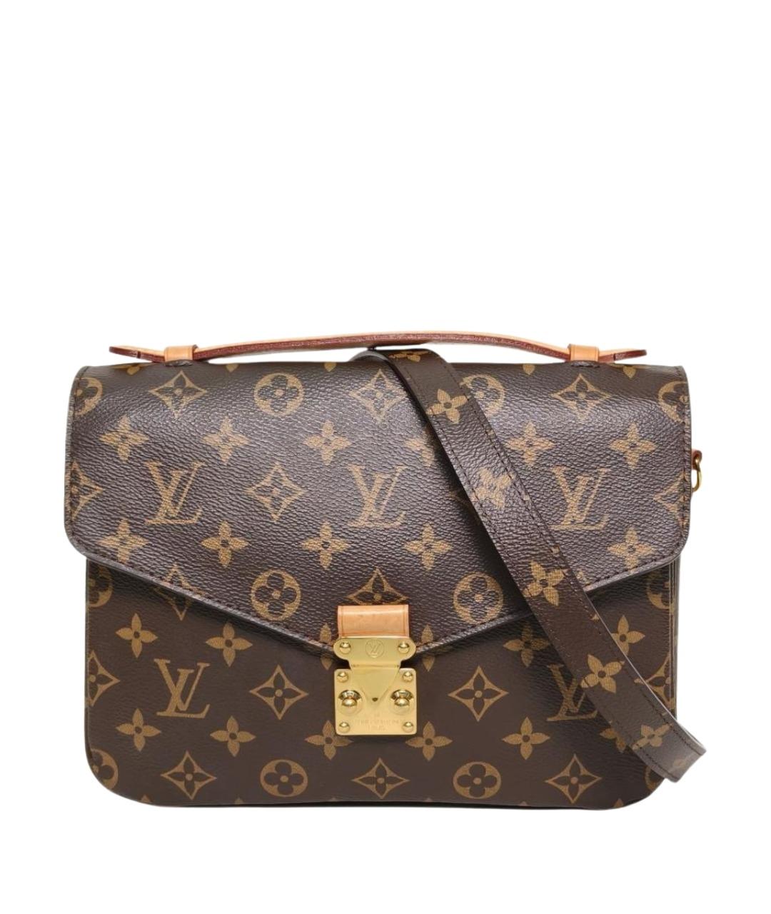 LOUIS VUITTON Коричневая сумка через плечо, фото 1