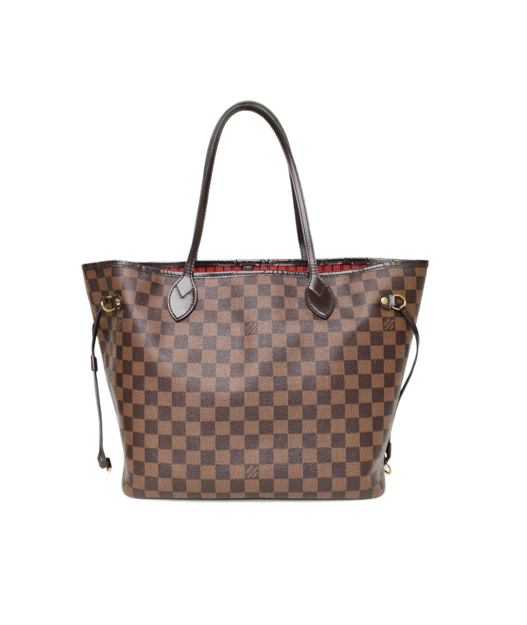 LOUIS VUITTON Коричневая сумка с короткими ручками, фото 9