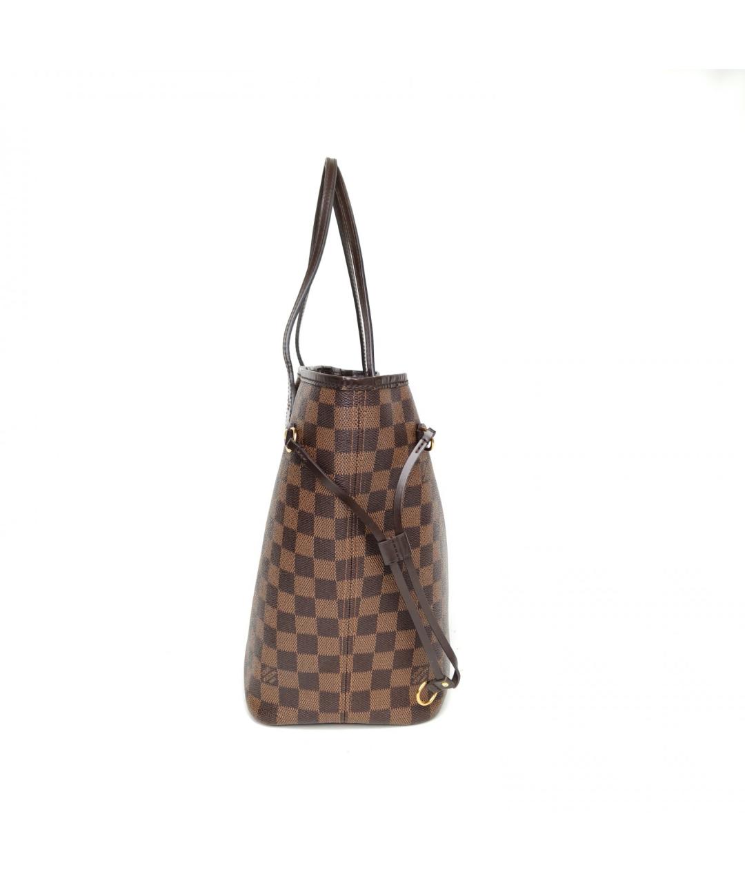 LOUIS VUITTON Коричневая сумка с короткими ручками, фото 3