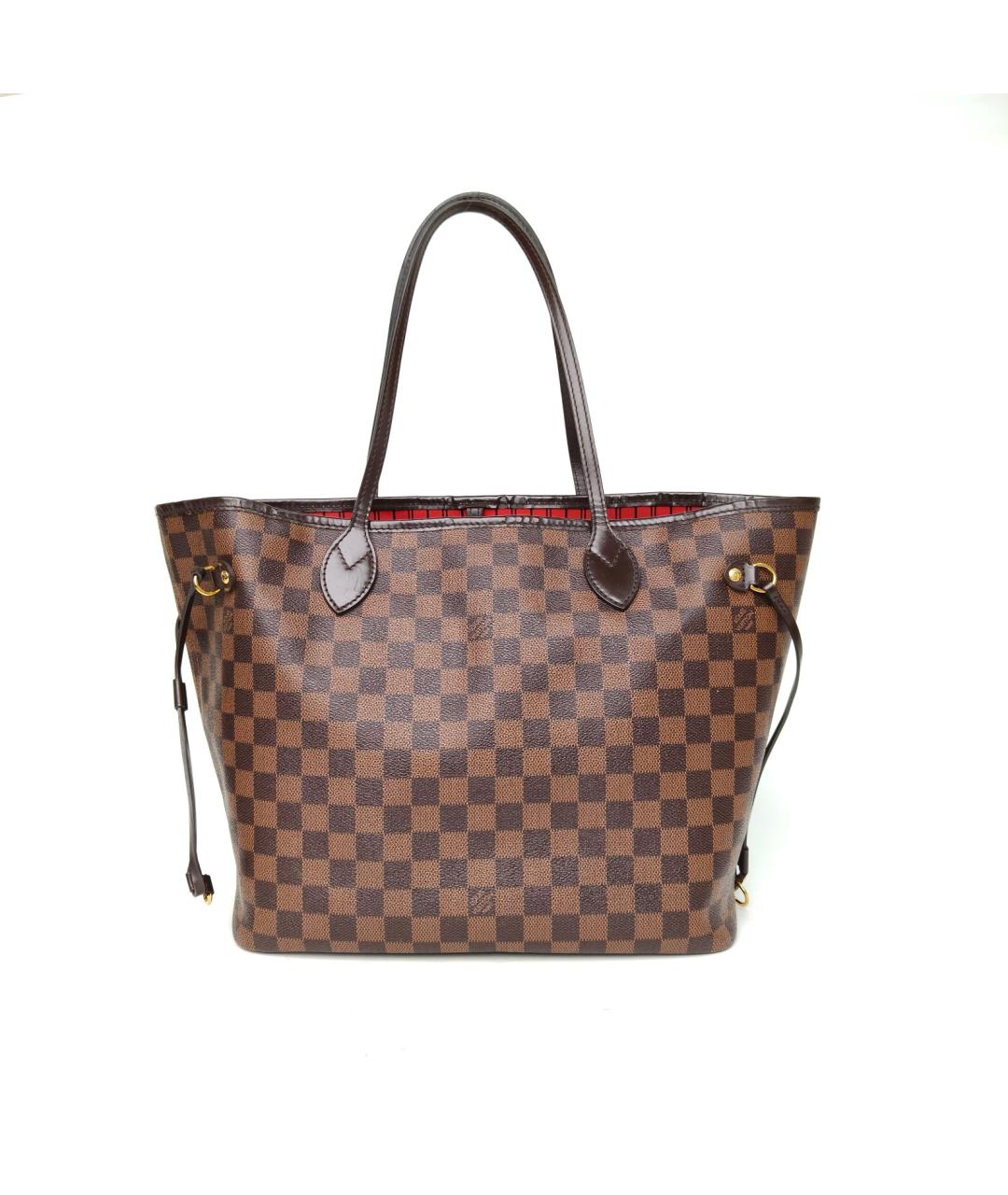 LOUIS VUITTON Коричневая сумка с короткими ручками, фото 6