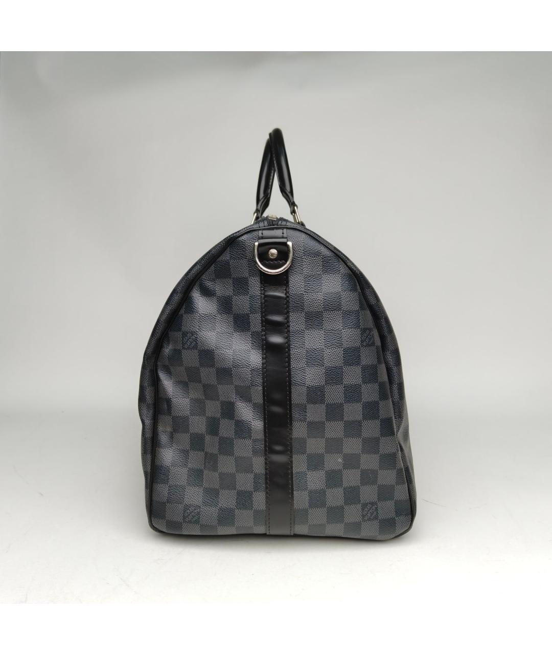 LOUIS VUITTON Серая дорожная/спортивная сумка, фото 5