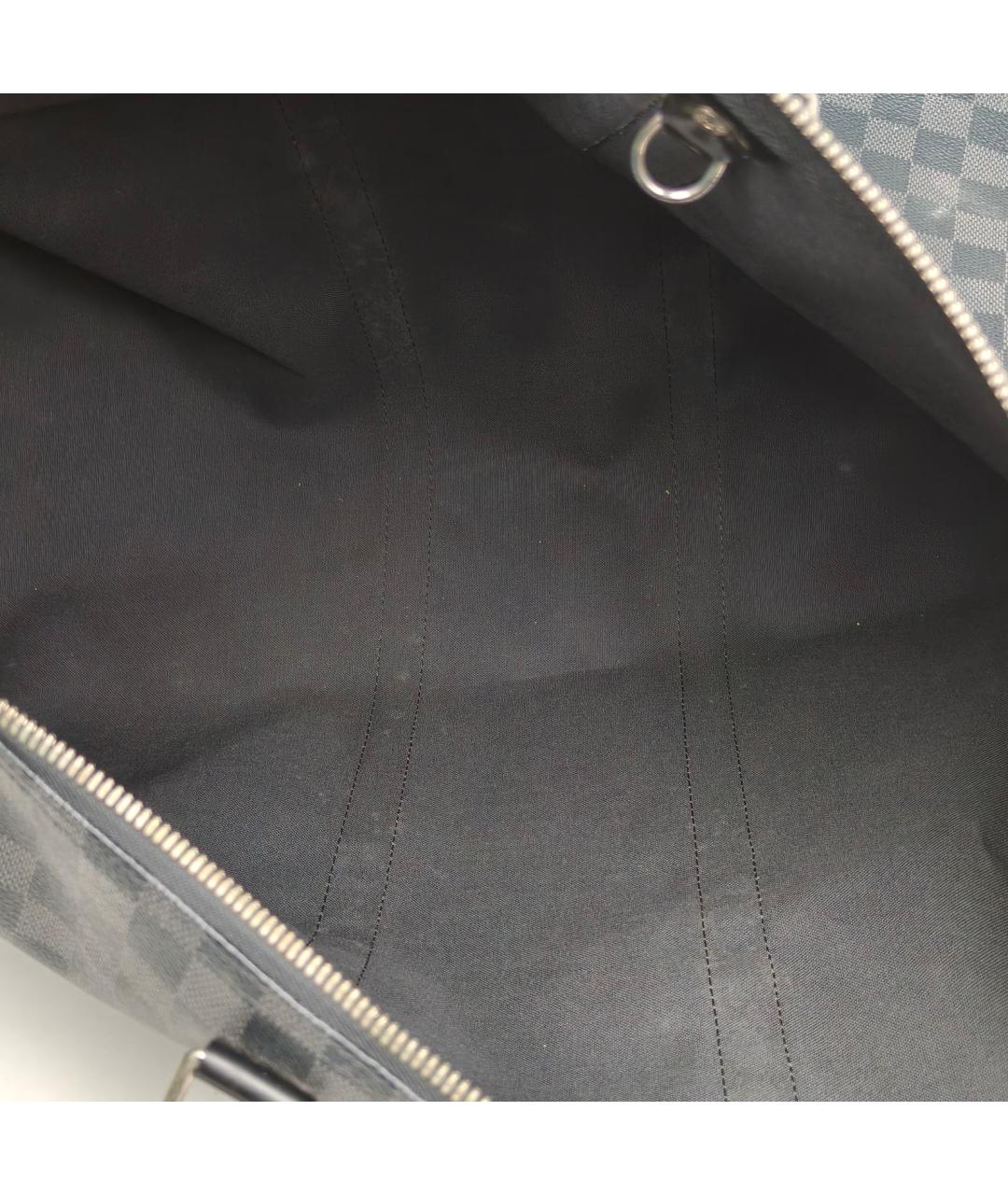 LOUIS VUITTON Серая дорожная/спортивная сумка, фото 8