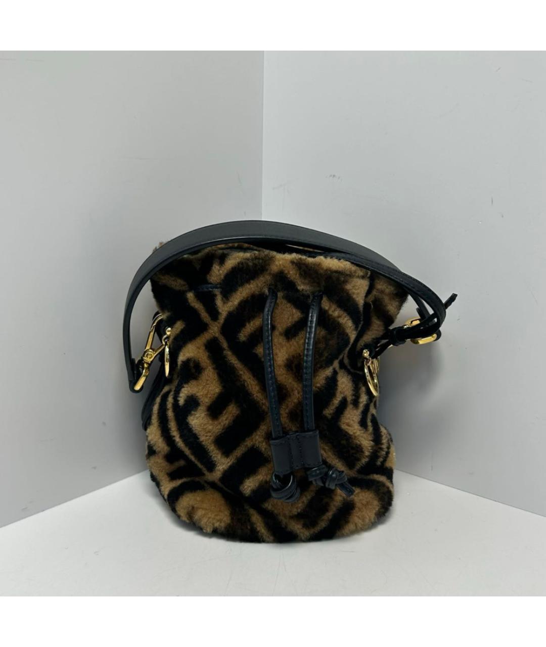 FENDI Коричневая сумка через плечо, фото 9