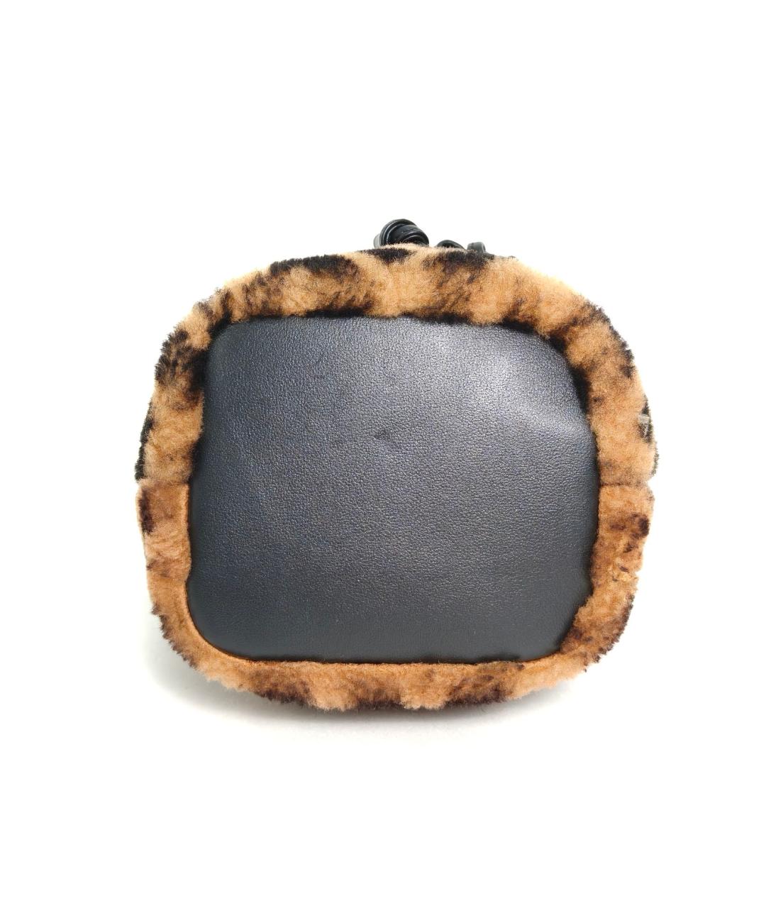 FENDI Коричневая сумка через плечо, фото 6