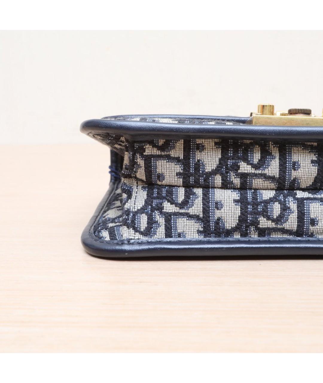 CHRISTIAN DIOR Синяя сумка через плечо, фото 8