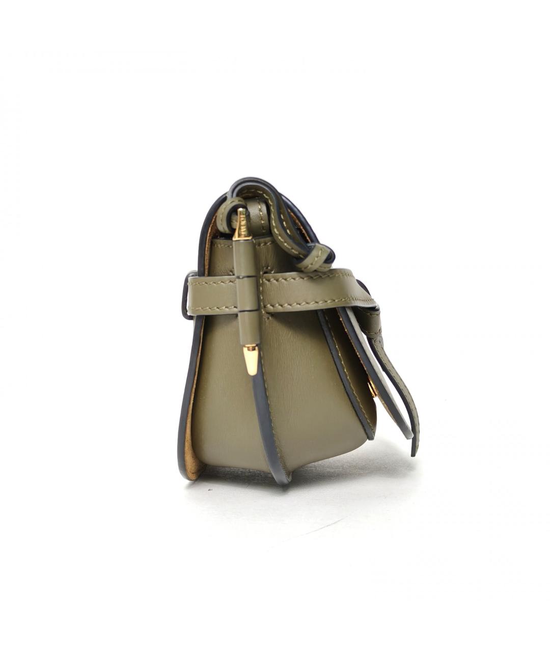 LOEWE Хаки сумка через плечо, фото 5