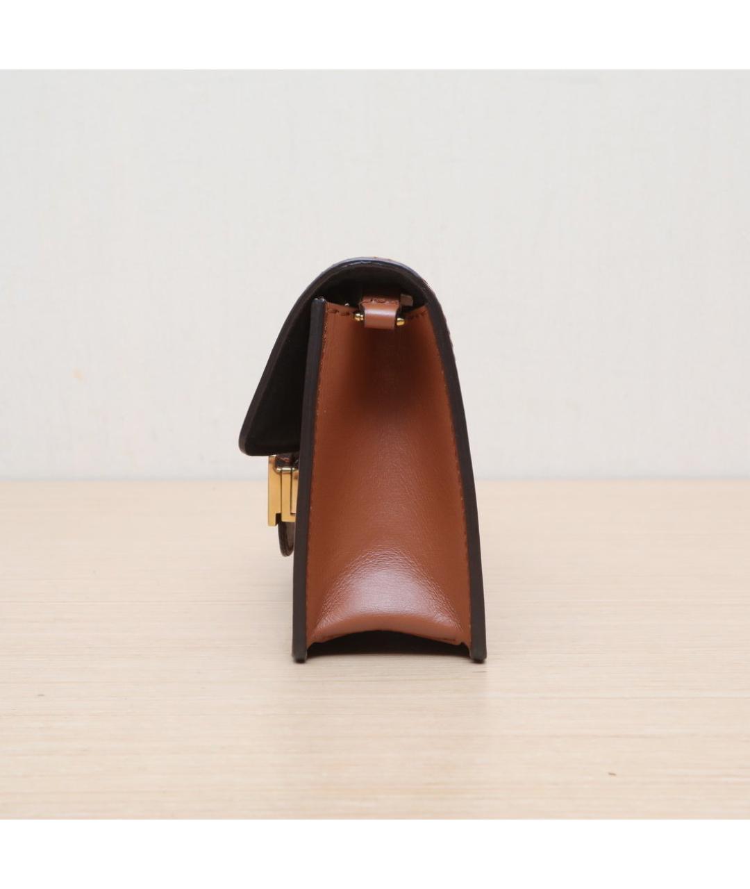 LOUIS VUITTON Коричневая сумка через плечо, фото 4