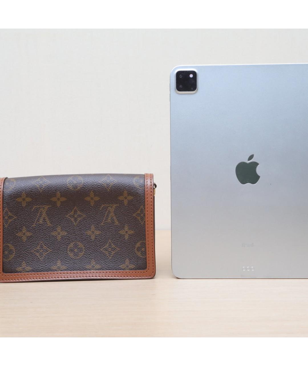 LOUIS VUITTON Коричневая сумка через плечо, фото 6