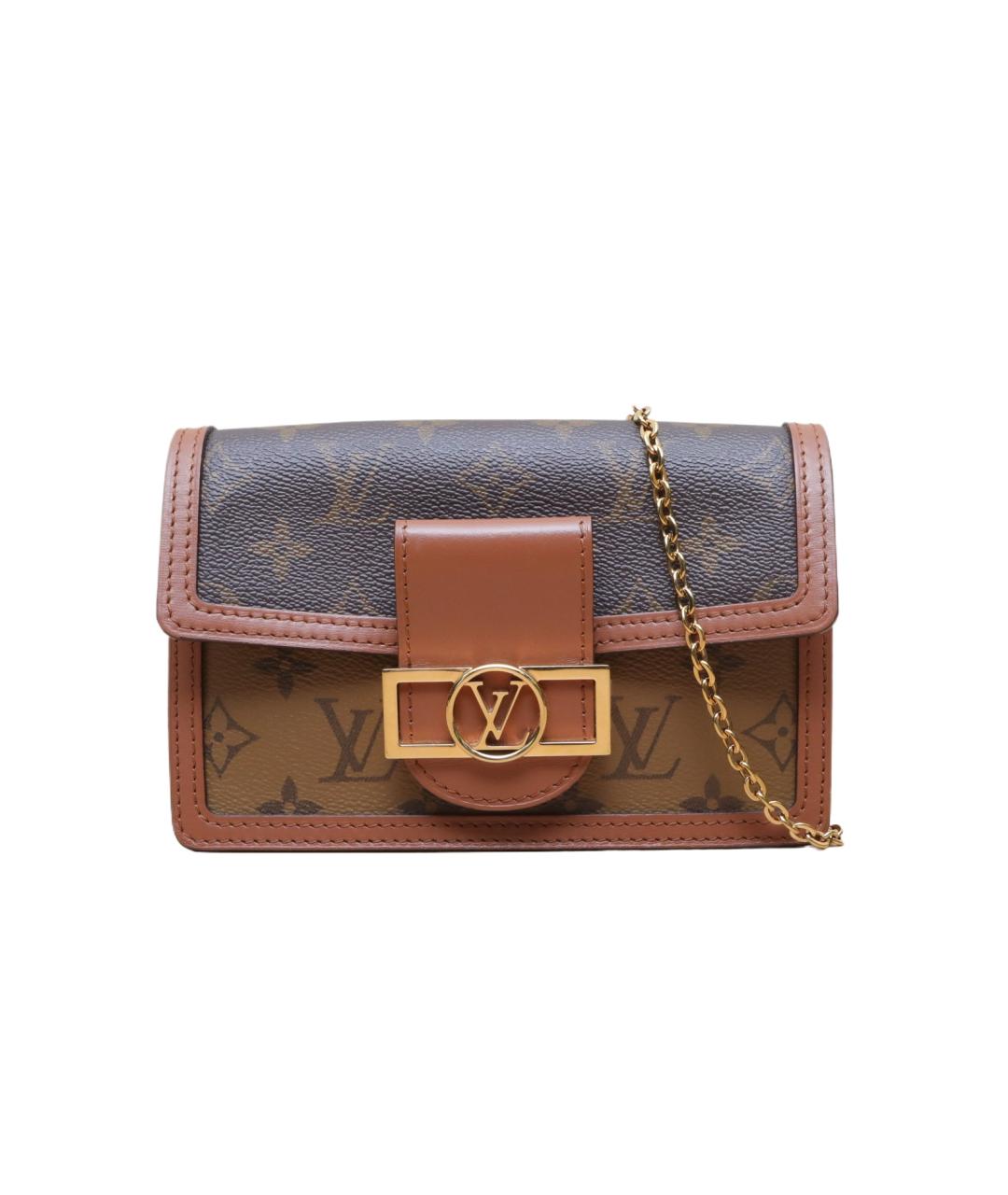 LOUIS VUITTON Коричневая сумка через плечо, фото 10