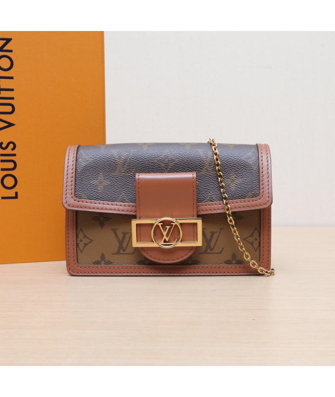 LOUIS VUITTON Коричневая сумка через плечо, фото 2