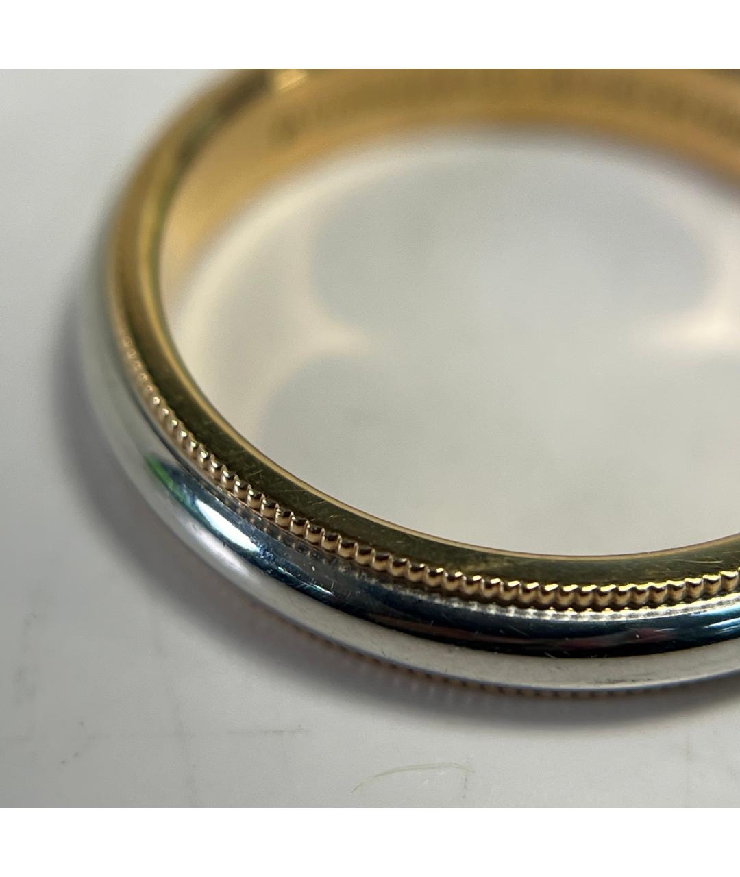 TIFFANY&CO Золотое платиновое кольцо, фото 9