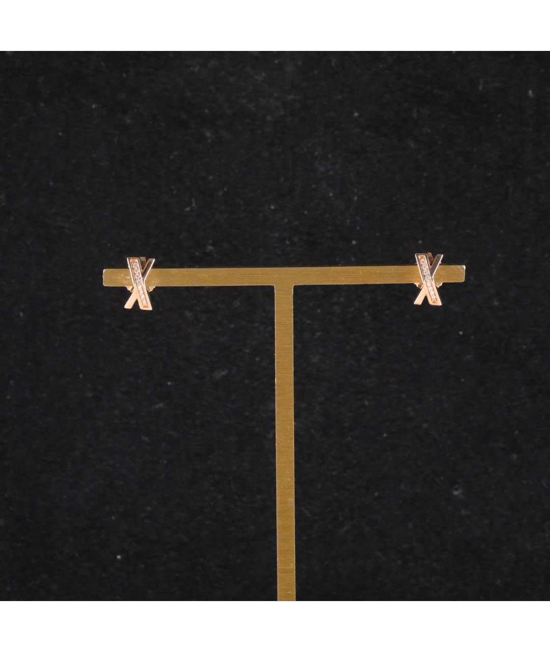 TIFFANY&CO Золотые серьги из розового золота, фото 7