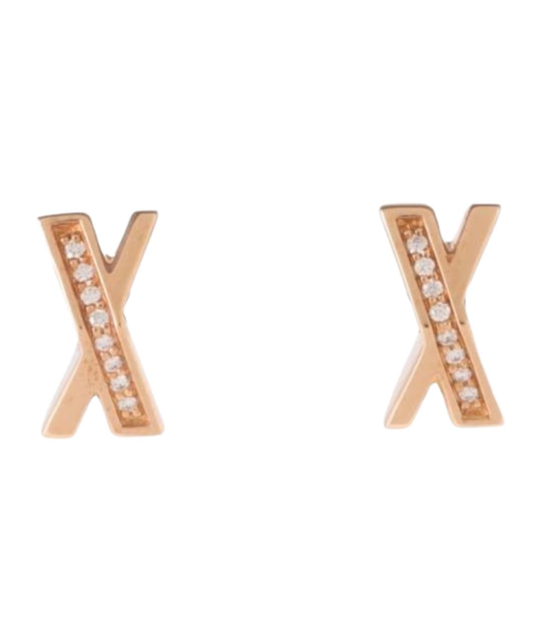 TIFFANY&CO Золотые серьги из розового золота, фото 1