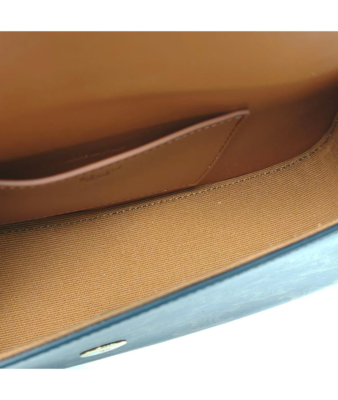 CELINE Коричневая сумка через плечо, фото 8