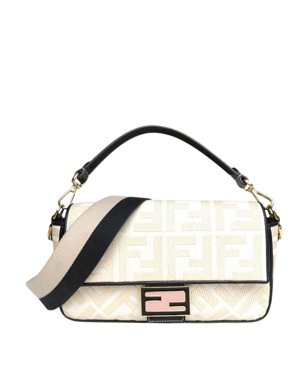 FENDI Белая сумка через плечо, фото 1