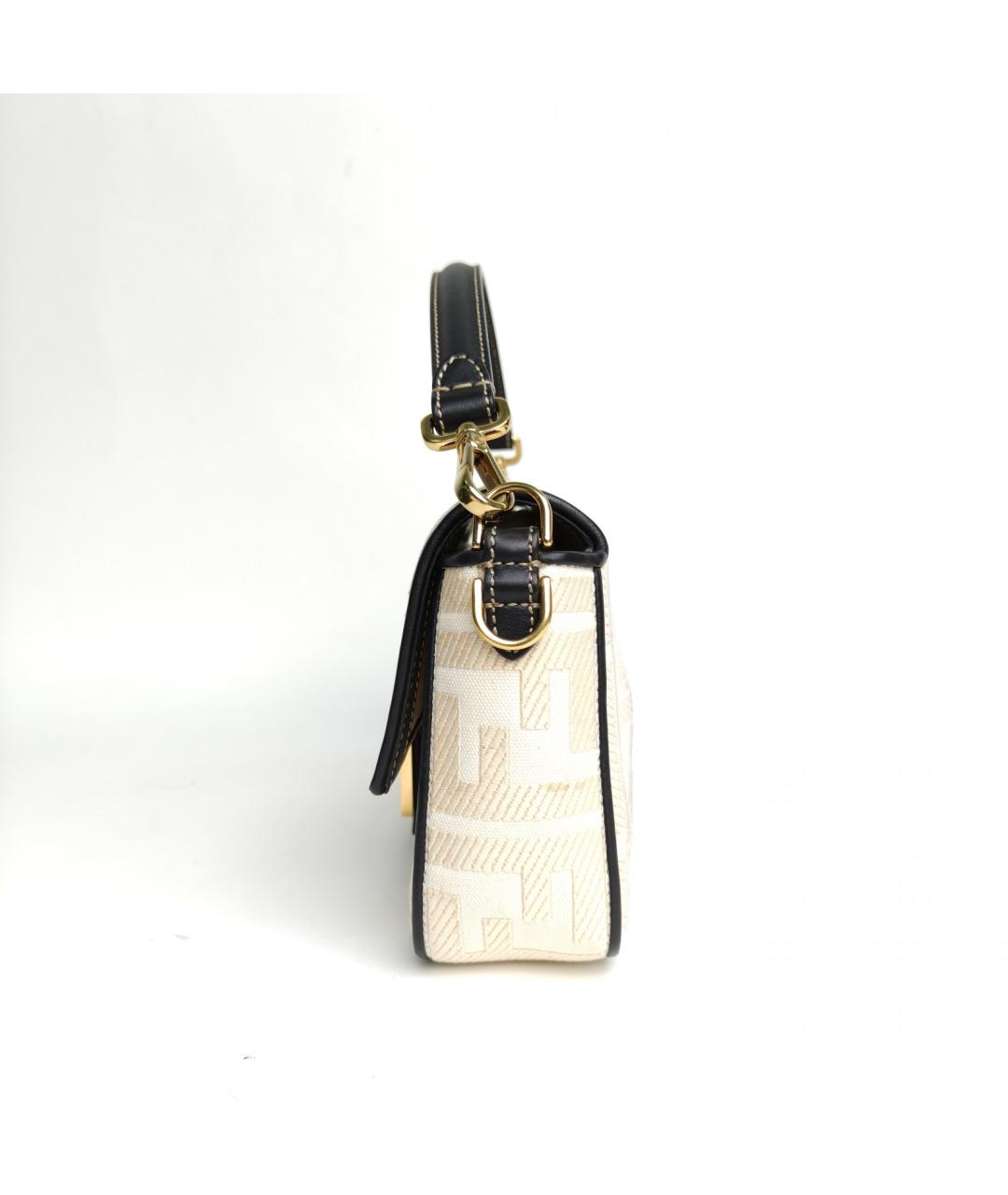 FENDI Белая сумка через плечо, фото 3