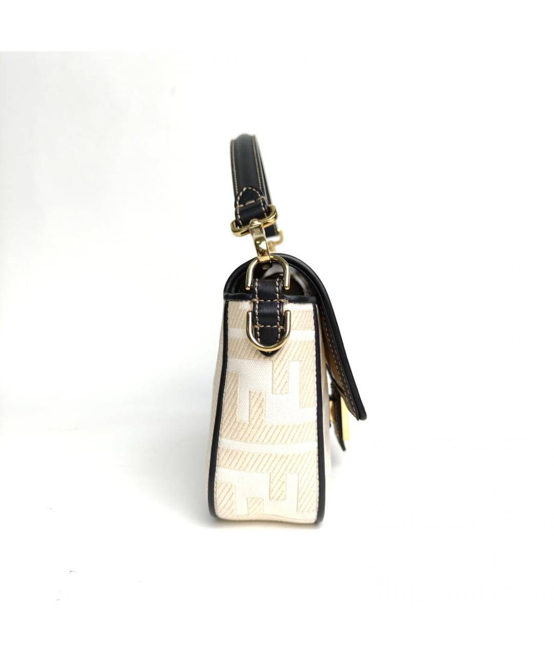 FENDI Белая сумка через плечо, фото 5