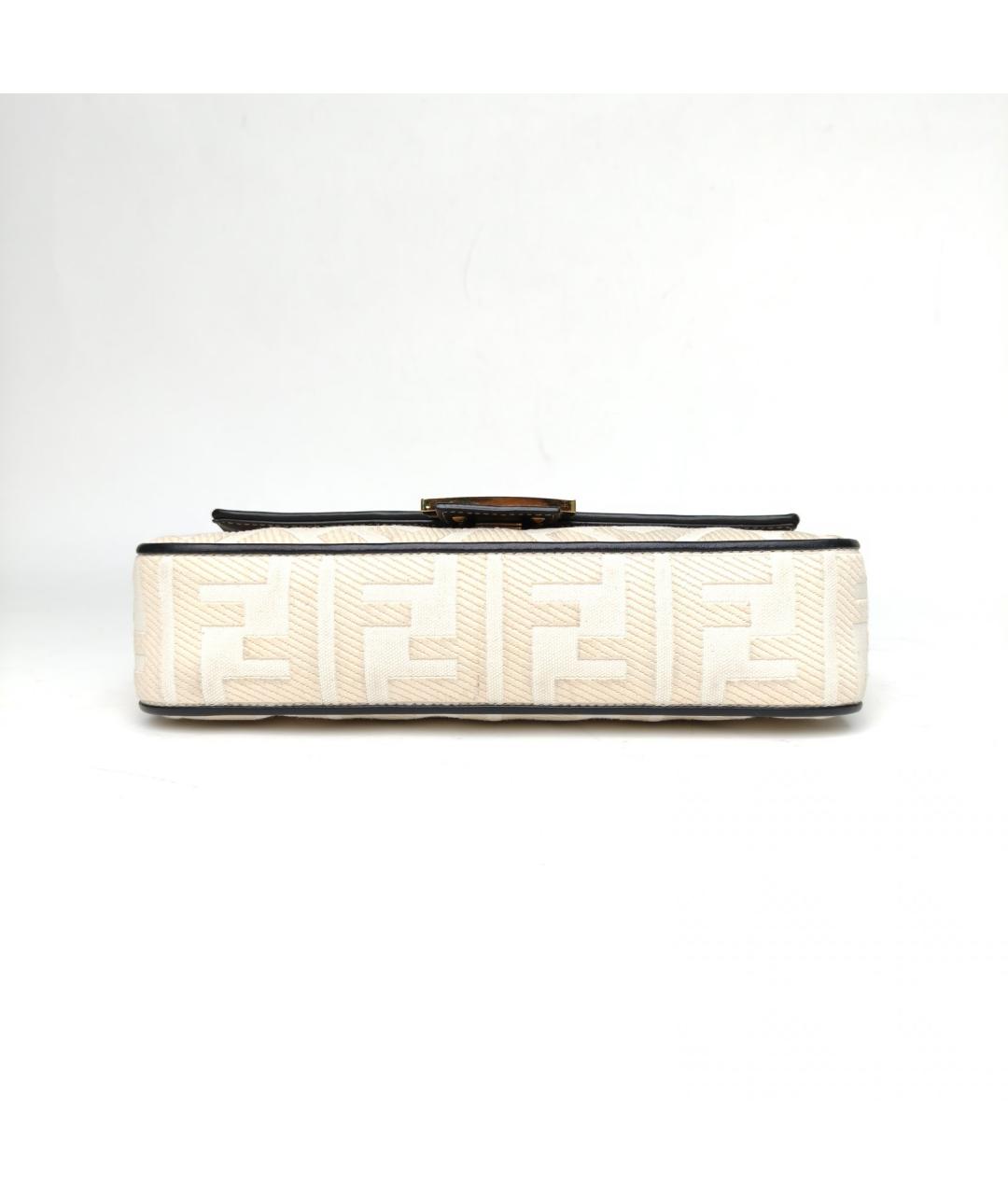 FENDI Белая сумка через плечо, фото 6