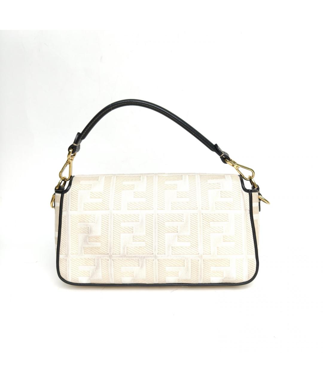 FENDI Белая сумка через плечо, фото 4
