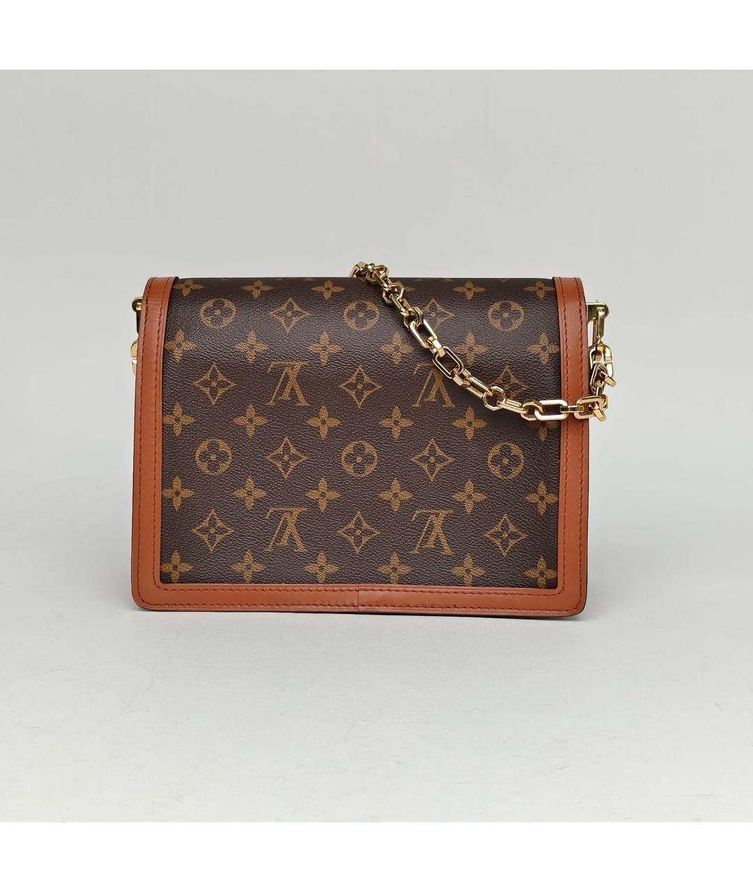 LOUIS VUITTON Коричневая сумка через плечо, фото 4