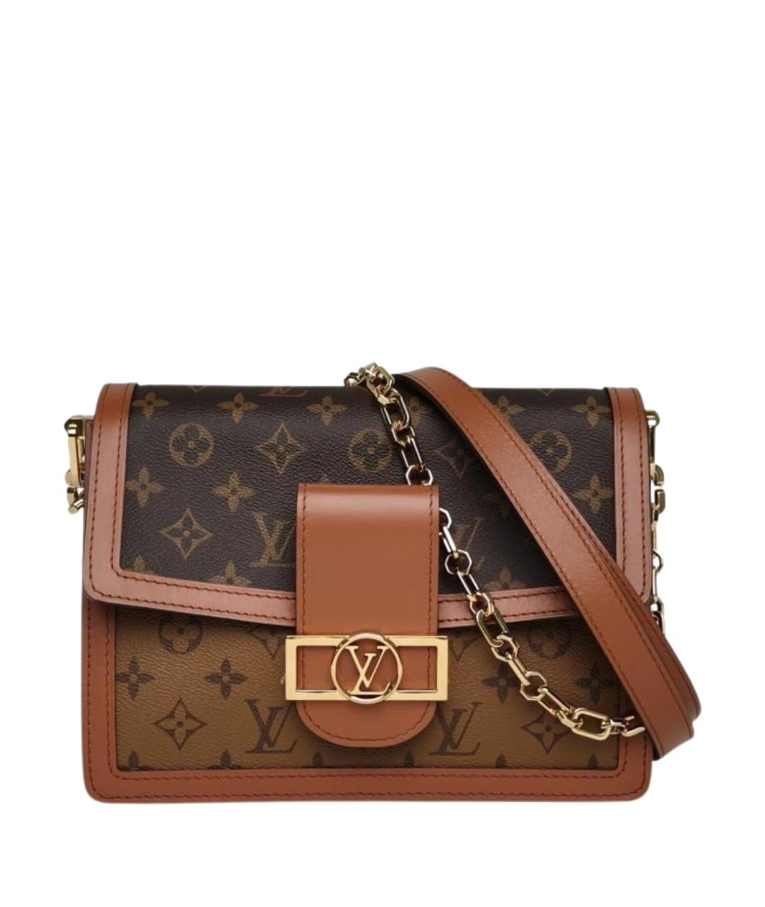 LOUIS VUITTON Коричневая сумка через плечо, фото 1