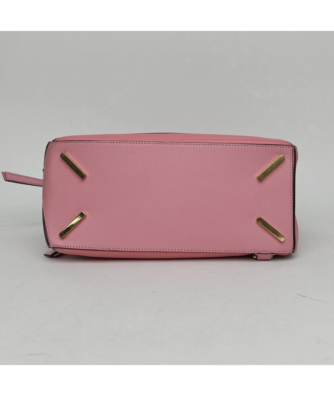 LOEWE Розовая кожаная сумка через плечо, фото 6