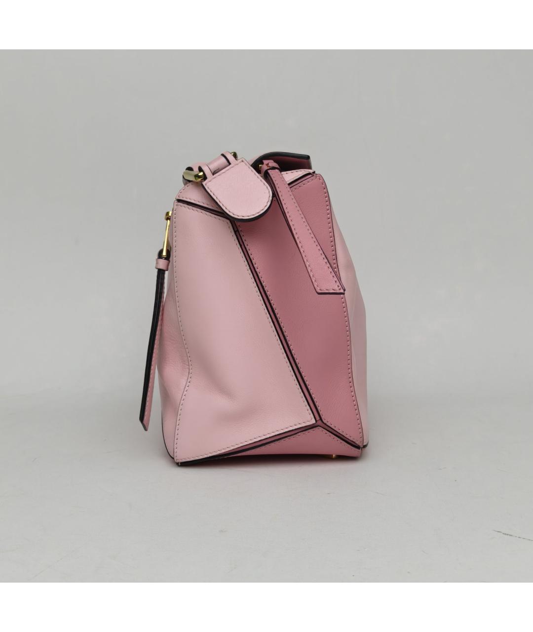 LOEWE Розовая кожаная сумка через плечо, фото 5