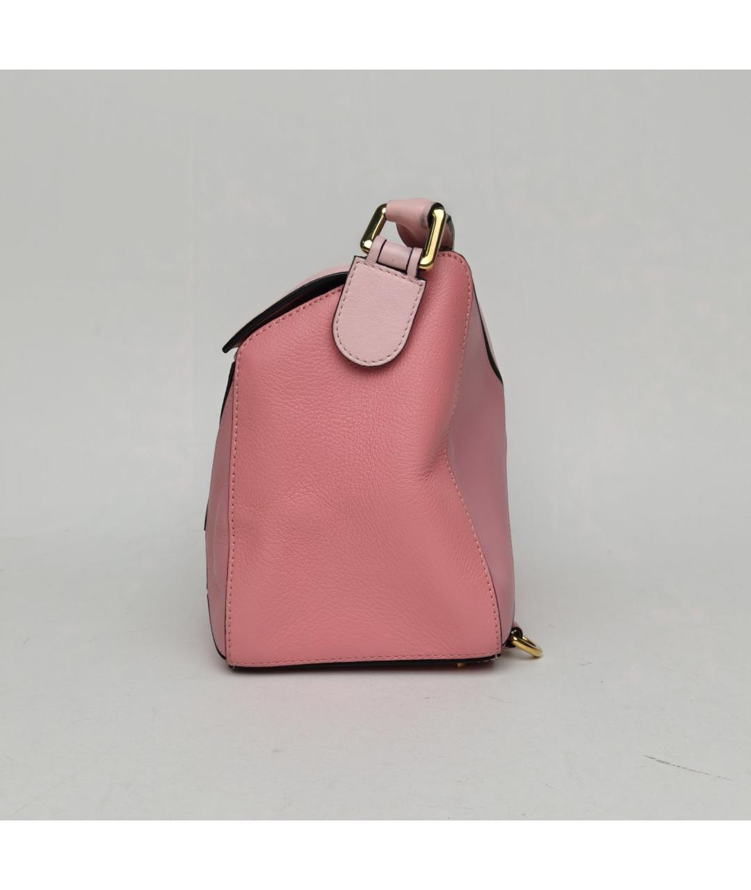 LOEWE Розовая кожаная сумка через плечо, фото 3
