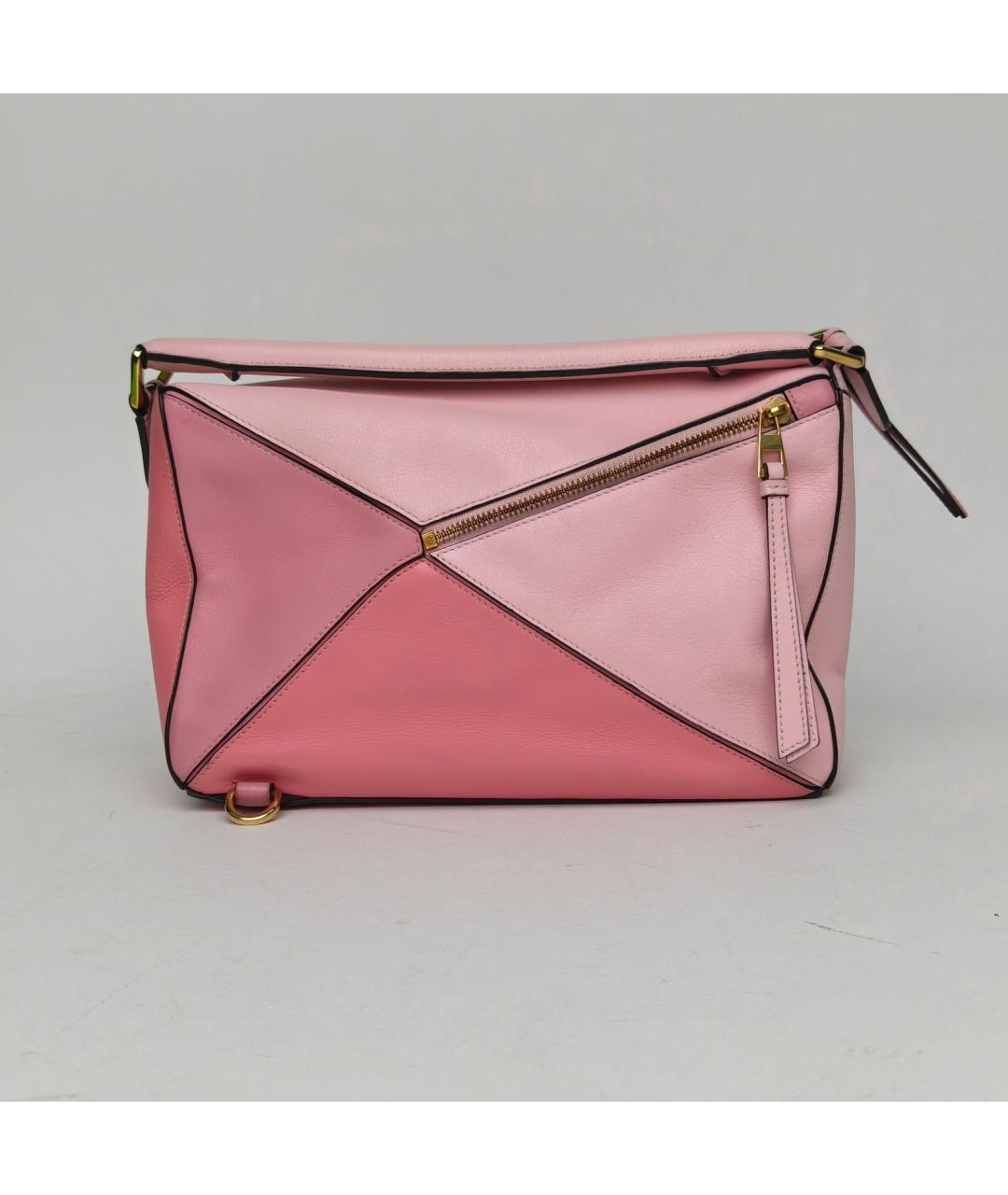 LOEWE Розовая кожаная сумка через плечо, фото 4