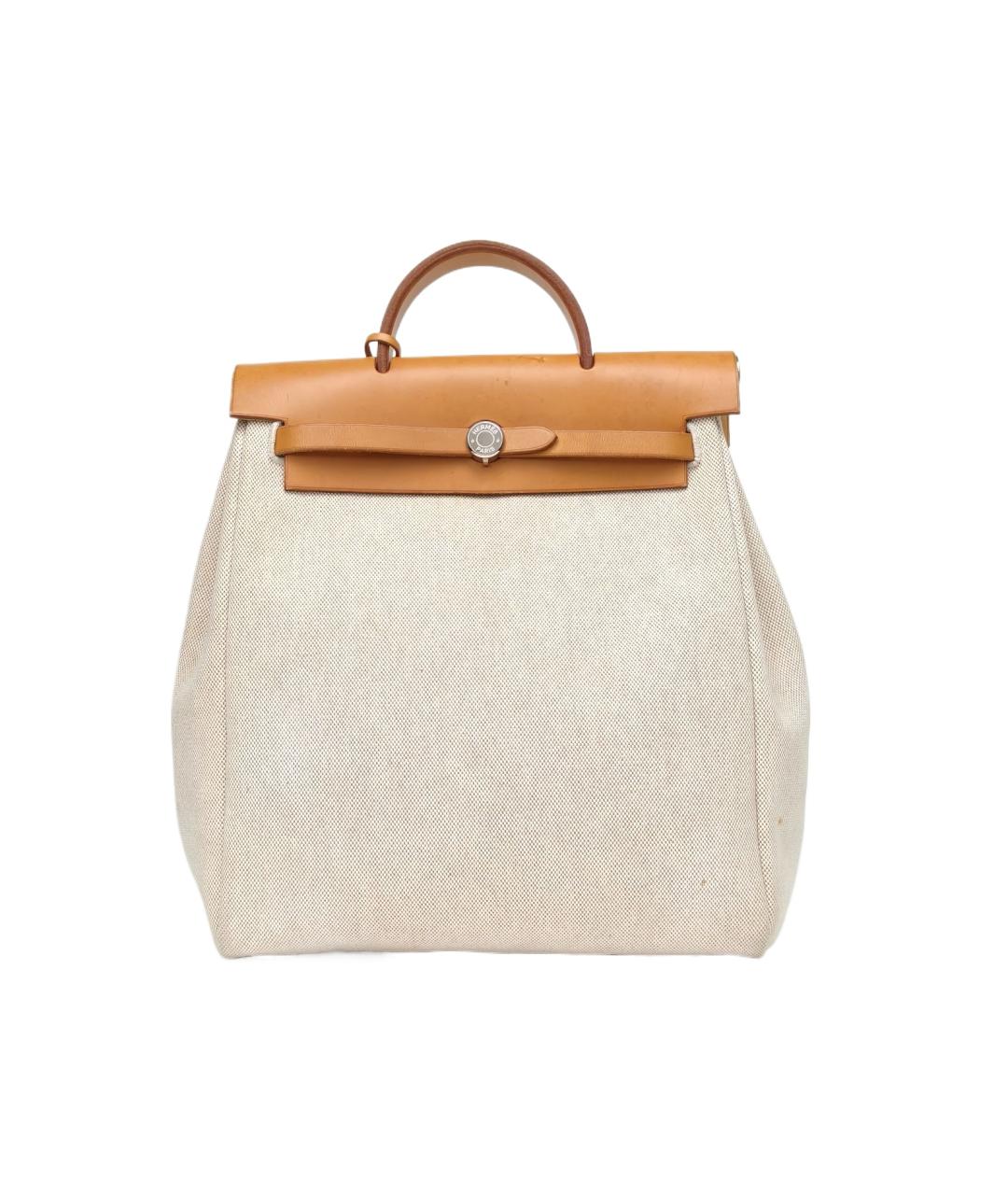 HERMES Бежевая сумка через плечо, фото 9