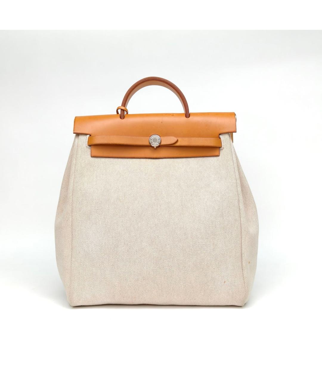 HERMES Бежевая сумка через плечо, фото 2