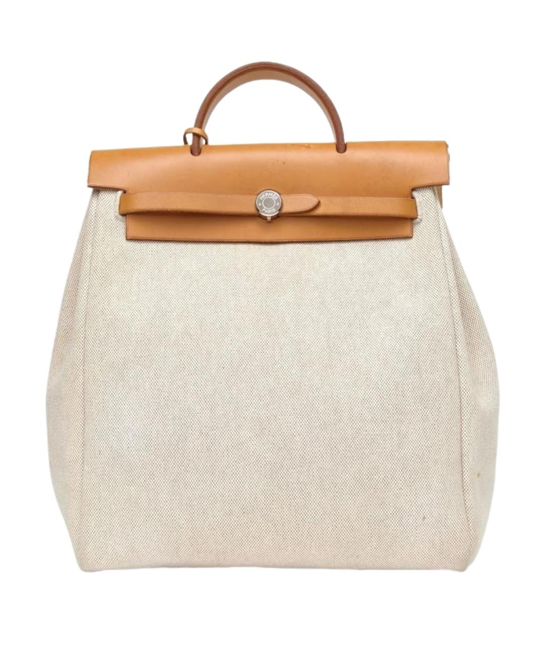 HERMES Бежевая сумка через плечо, фото 1