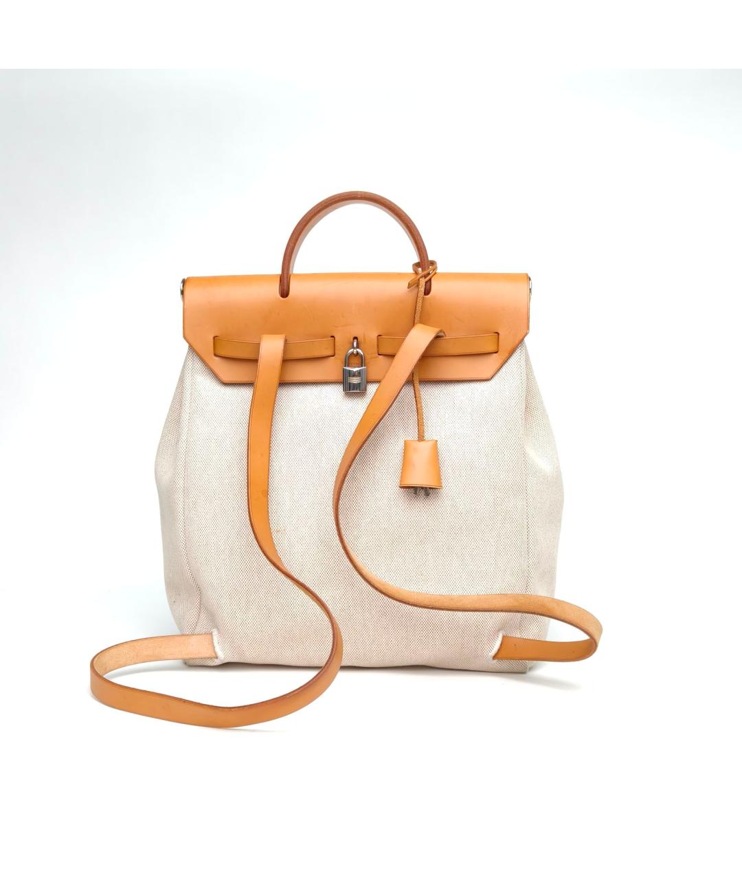 HERMES Бежевая сумка через плечо, фото 4