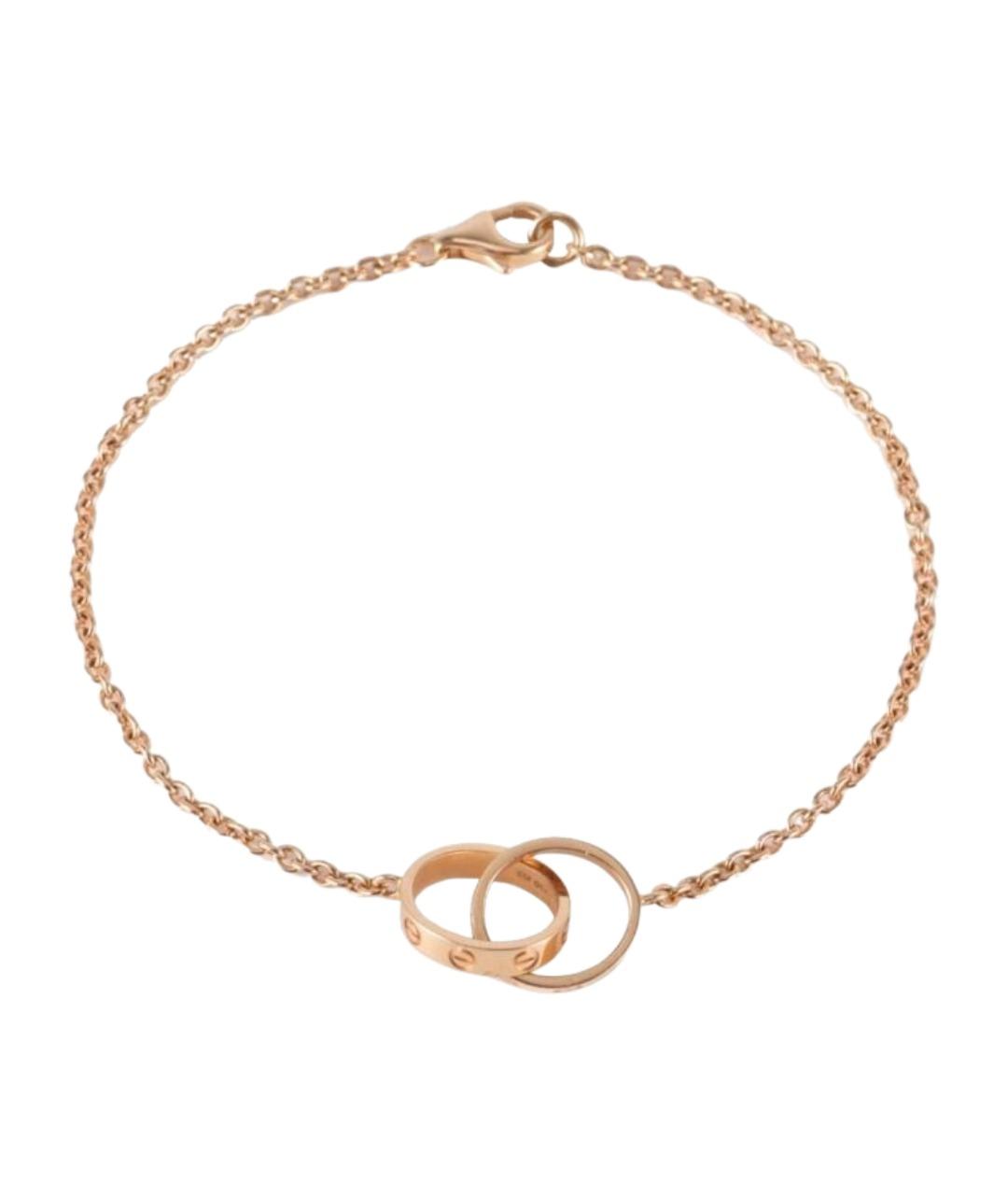 CARTIER Золотой браслет из розового золота, фото 1