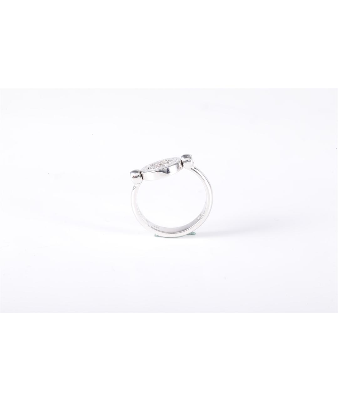 BVLGARI Серебряное кольцо из белого золота, фото 4